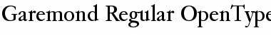 Garemond-Regular Font