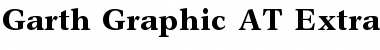 Garth Graphic AT ExtraBold Regular Font