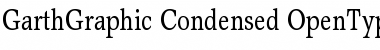 Garth Graphic Condensed Font