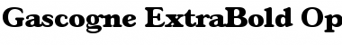Gascogne-ExtraBold Font