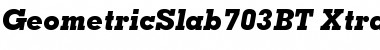 Download Geometric Slabserif 703 Font