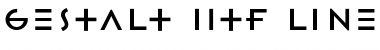Gestalt HTF-Linear-Medium Font