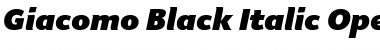 Giacomo MD Black Italic