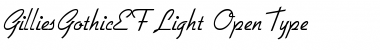 GilliesGothicEF Light Font