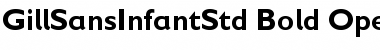 Gill Sans Infant Std Font