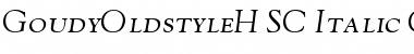 GoudyOldstyleH-SC-Italic Font