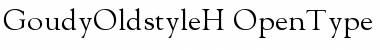 GoudyOldstyleH Font