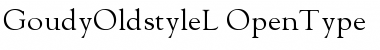 GoudyOldstyleL Font