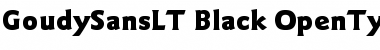ITC Goudy Sans LT Black Font