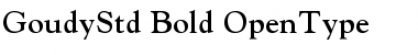 Goudy Oldstyle Std Font