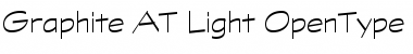 Graphite AT Light Font