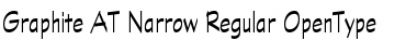 Graphite AT Narrow Regular Font