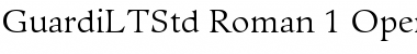 Download Guardi LT Std Font