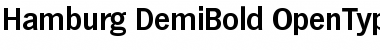 Hamburg-DemiBold Regular Font