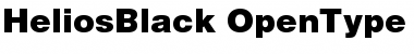 HeliosBlack Font
