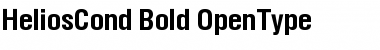 HeliosCond Bold Font
