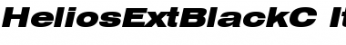 HeliosExtBlackC Italic