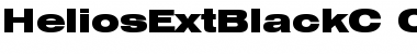 HeliosExtBlackC Regular Font