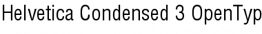 Helvetica Medium Condensed