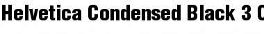 Helvetica Black Condensed
