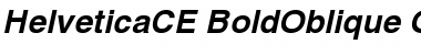 Helvetica CE Bold Oblique