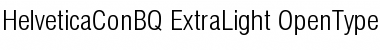 Helvetica Condensed BQ Font