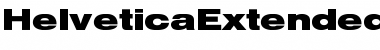 Helvetica Extended BQ Regular Font