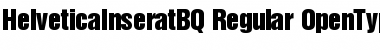 Helvetica Inserat BQ Regular Font