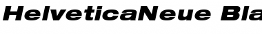 Helvetica Neue 93 Black Extended Oblique