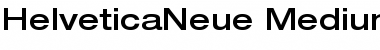 Helvetica Neue 63 Medium Extended Font
