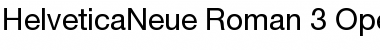 Helvetica Neue 55 Roman