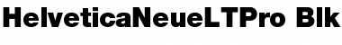 Helvetica Neue LT Pro 95 Black