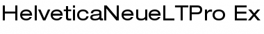 Helvetica Neue LT Pro 53 Extended