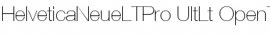 Download Helvetica Neue LT Pro Font