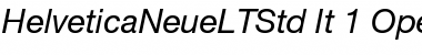 Download Helvetica Neue LT Std Font