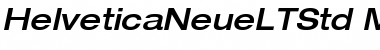 Helvetica Neue LT Std 63 Medium Extended Oblique