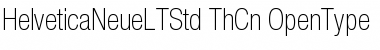 Helvetica Neue LT Std 37 Thin Condensed