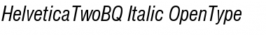 Helvetica 2 BQ Regular Font