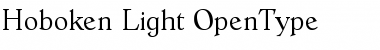 Hoboken-Light Font
