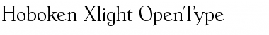 Hoboken-Xlight Regular Font