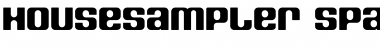 HouseSampler-SpaceageRound Regular Font