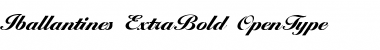 Iballantines-ExtraBold Font