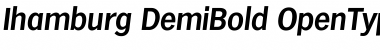 Ihamburg DemiBold Font