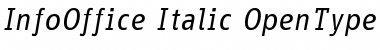 InfoOffice Italic