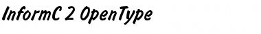 InformC Regular Font