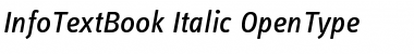InfoTextBook Italic Font