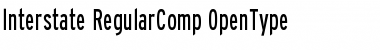 Interstate Regular Comp Font
