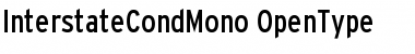 Interstate Cond Mono Regular Font