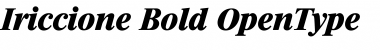 Iriccione Bold Font