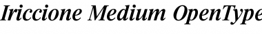 Iriccione Medium Font